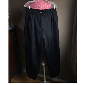CHANEL Vintage Black Trousers